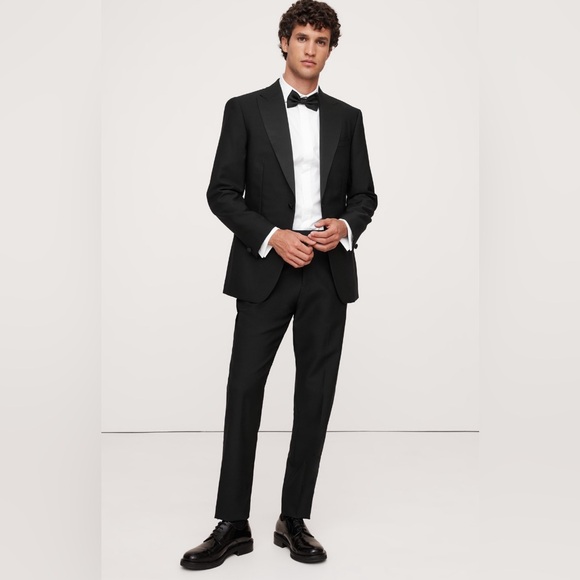 BANANA REPUBLIC BARATHEA ITALIAN TUXEDO PANT - Picture 8 of 14